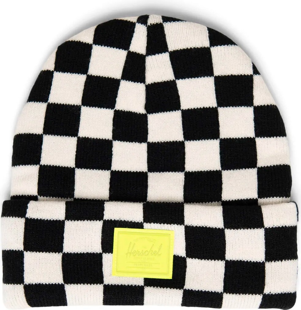 Hesrchel Herschel Siyah-Beyaz Erkek Çocuk Kareli Bere 50754-07787-OS-HERSCHEL Bere