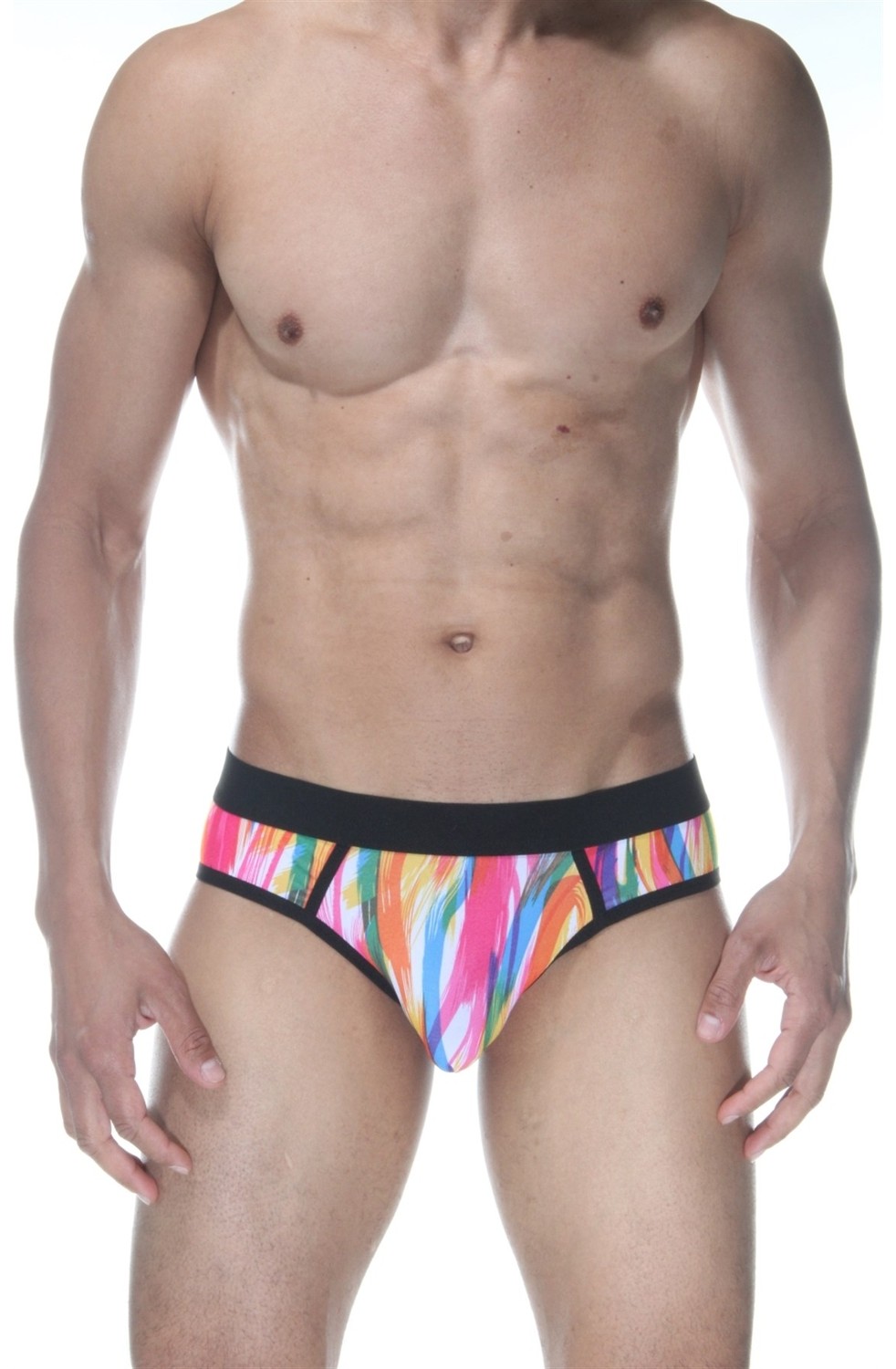 Marsilyan Renkli Jockstrap Erkek Iç Giyim görsel 8