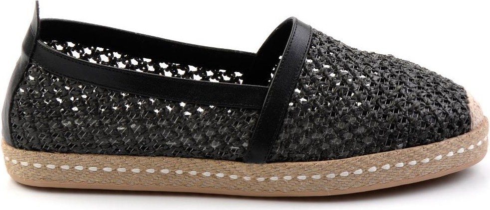 Bambi Siyah Kadın Espadril K01117090316