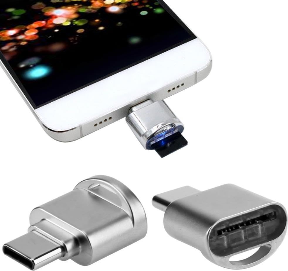 Aesco 4477 USB Type C 3.1 To Micro Sd Otg Hafıza Kartı Çevirici Dönüştürücü Adaptör görsel 2