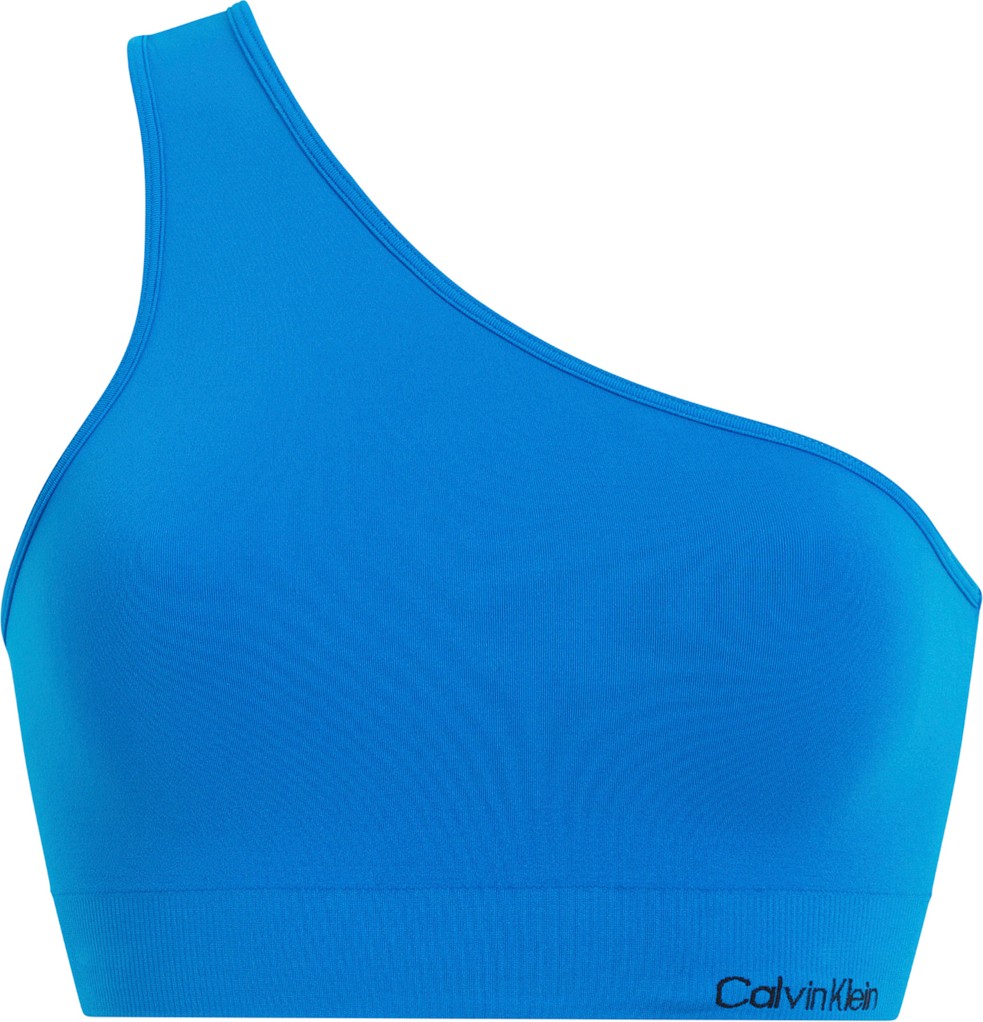 Calvin Klein Mavi Kadın Bikini Üst One Shoulder Bralette KW0KW02313CZ