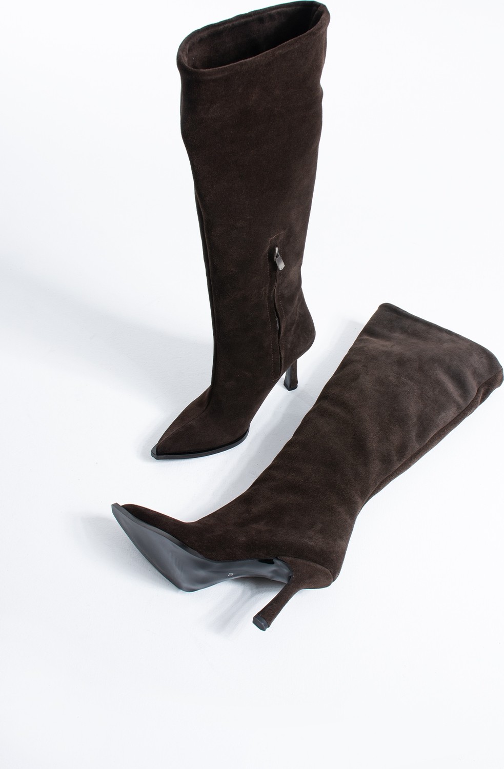 Duxal Shoes Grace Kadın Hakiki Deri Şık Topuklu Çizme görsel 2