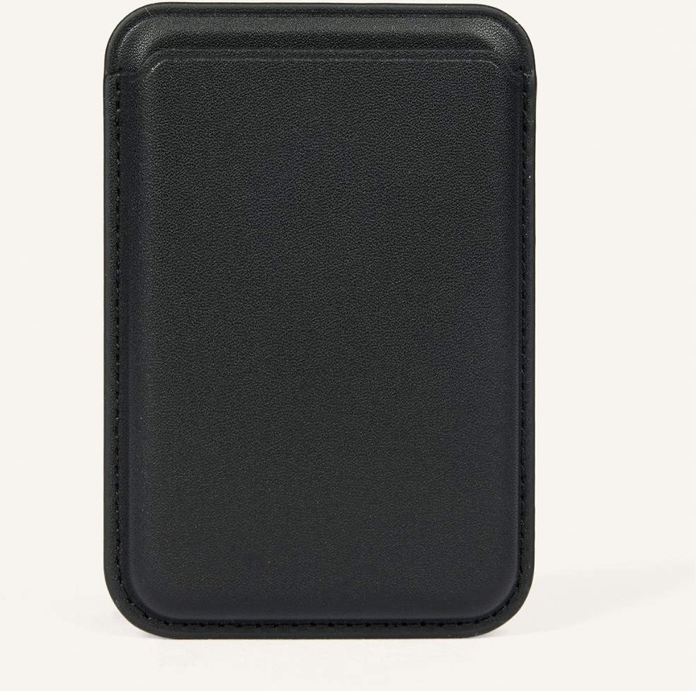 DeFacto Magsafe Unisex Suni Deri Siyah Kartlık I6568AXNS