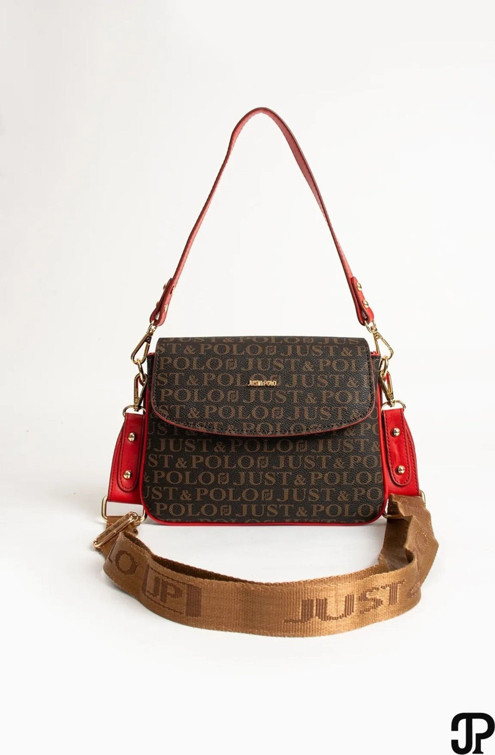 Just Polo Kadın Orijinal Just Polo Günlük El ve Omuz Çantası Shoulder Bag görsel 7