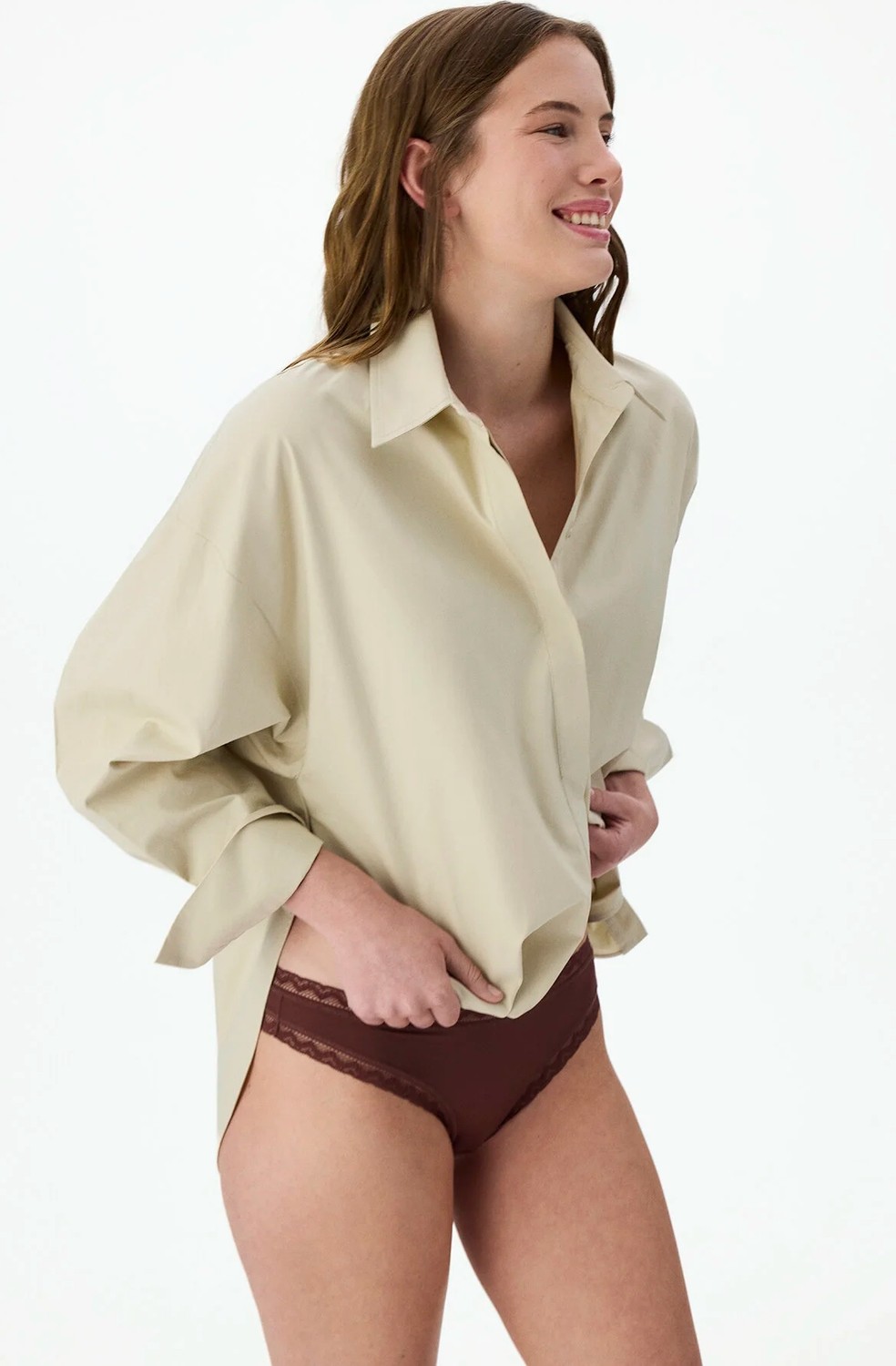 Penti Kahverengi Easy Trim Brazilian Külot görsel 3