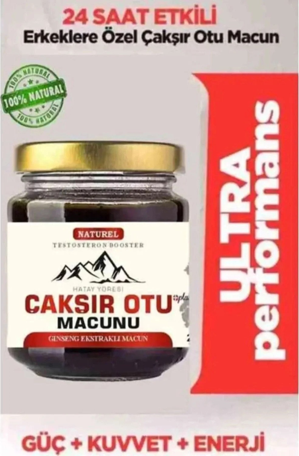 TeknoKapsül Çakşır Otu Macunu Erkeklere Özel Macun 240 gr
