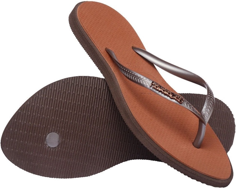 Havaianas Slim Point Dark Brown Kadın Terlik 41-42 görsel 3