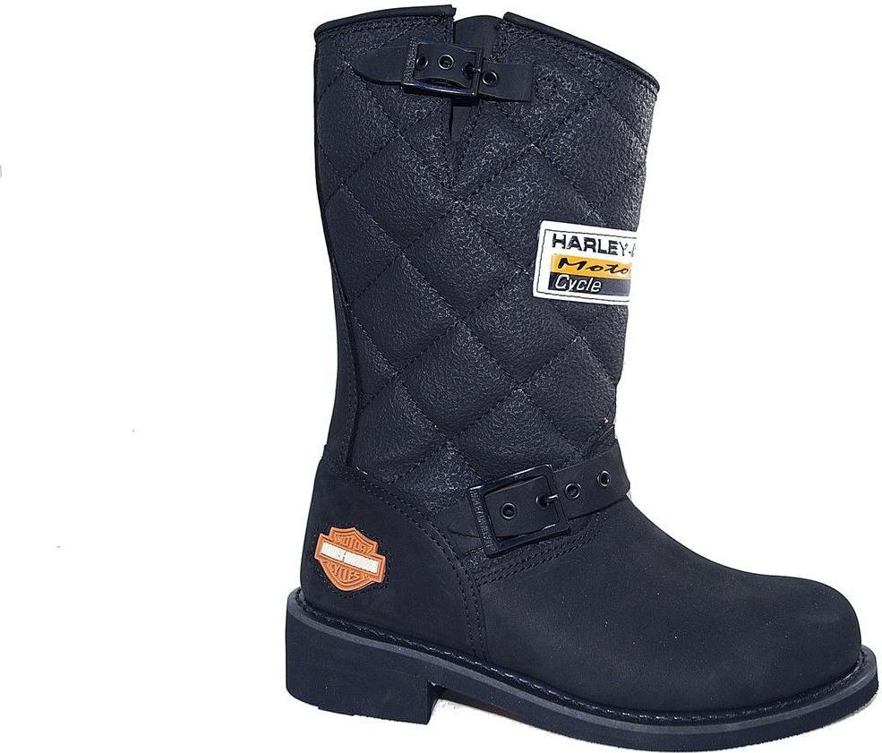 Harley Davidson Laconıa 644 Black (Siyah) Nubuk Kadın Günlük Bot görsel 6