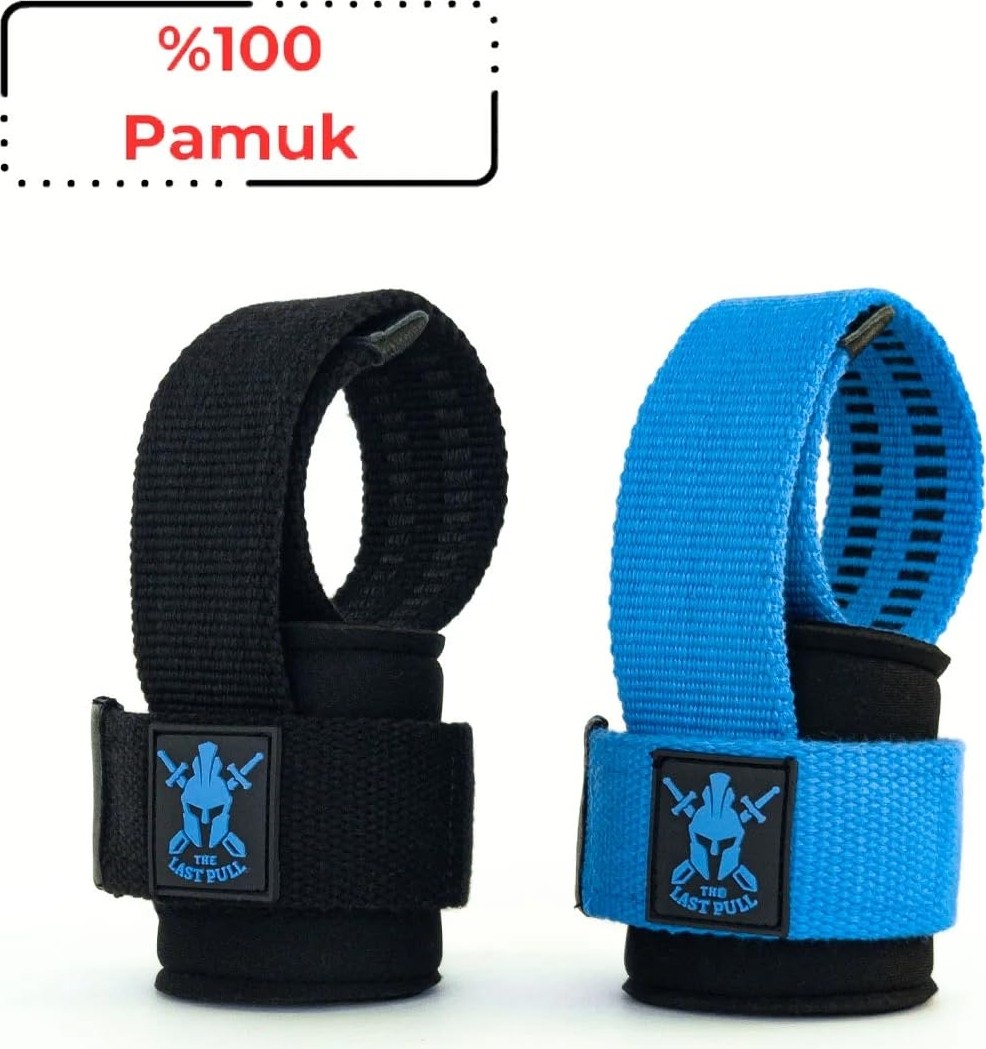 Aesco The Last Pull Powerwear Pro Lifting Straps, Karadeniz