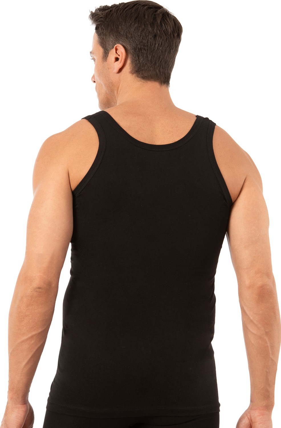 Özkan Underwear Özkan 0050 6'lı Paket Erkek %100 Pamuklu Penye Süprem Kalın Askılı Atlet görsel 3