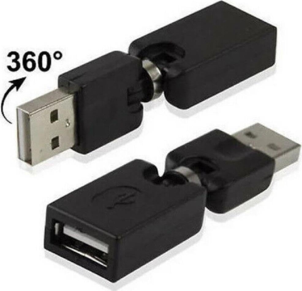 Die Grup 5264 USB To Dişi Erkek 360 Derece Dönebilen Çevirici Dönüştürücü Adaptör görsel 2