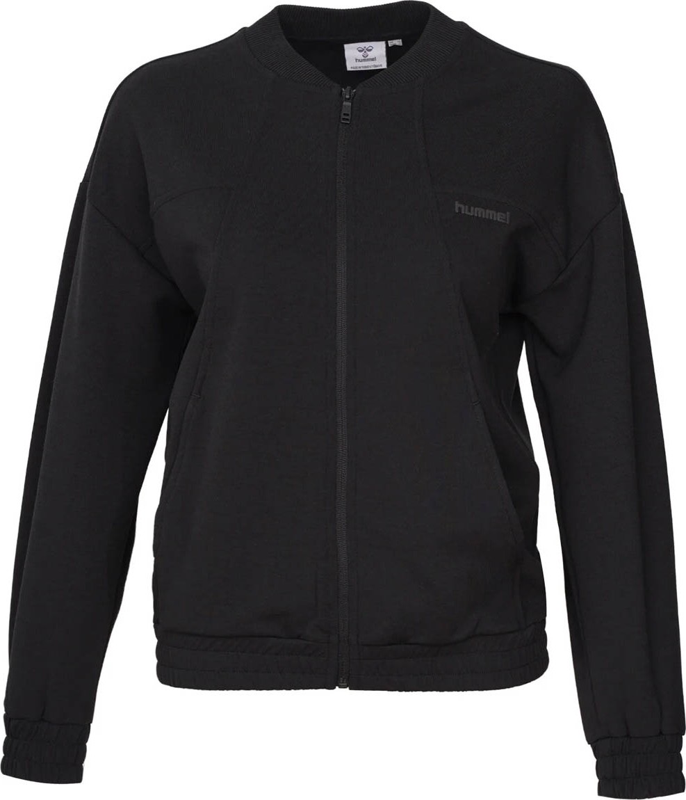 Hummel Astride Fermuarlı Siyah Kadın Sweatshirt 922543-2001 görsel 4