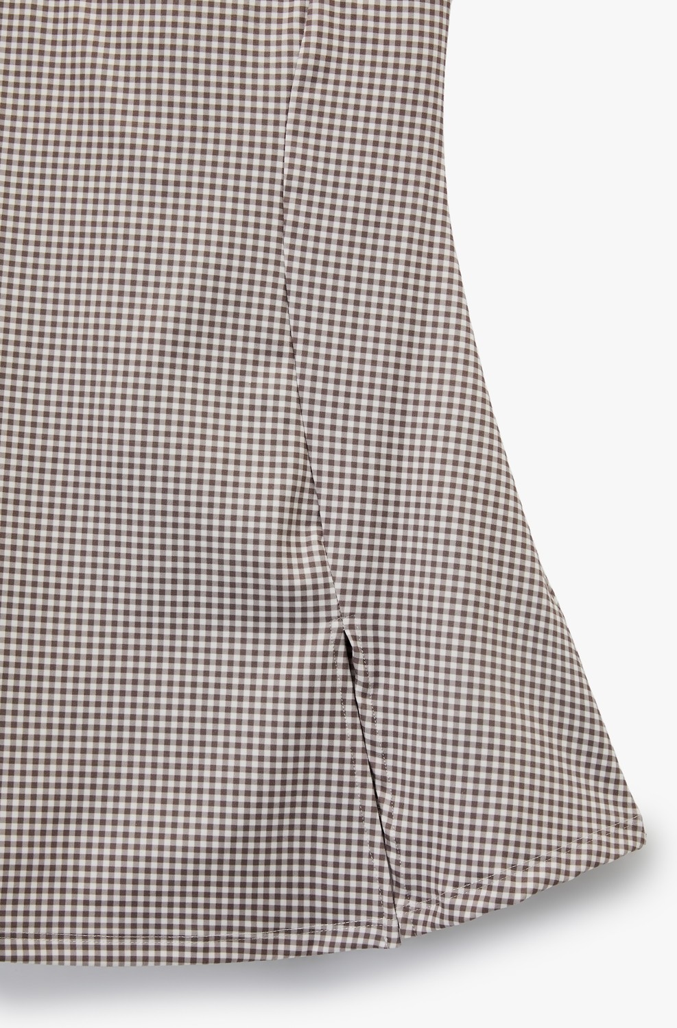 Koton Slim Fit Ip Askılı Pencere Detaylı Mini Spor Elbise görsel 4