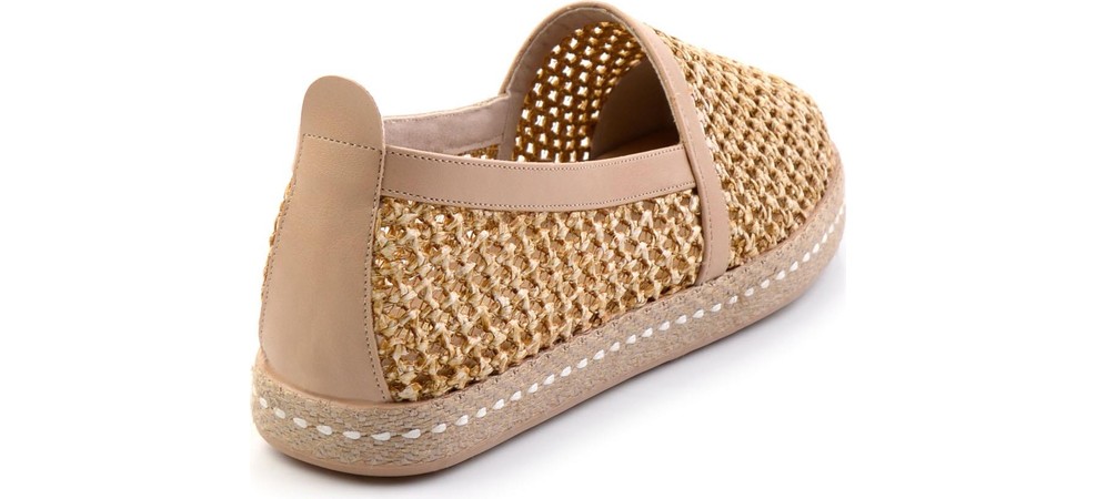 Bambi Siyah Kadın Espadril K01117090316 görsel 6