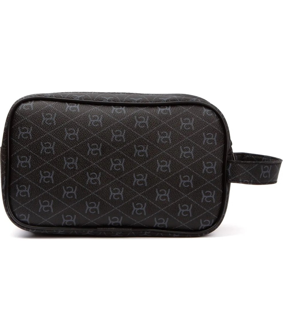 Newish Polo Erkek Deri Portföy Clutch Traş Kozmetik Bakım Ve Günlük El Çantası (14X24CM) newpolo171 - Siyah görsel 4