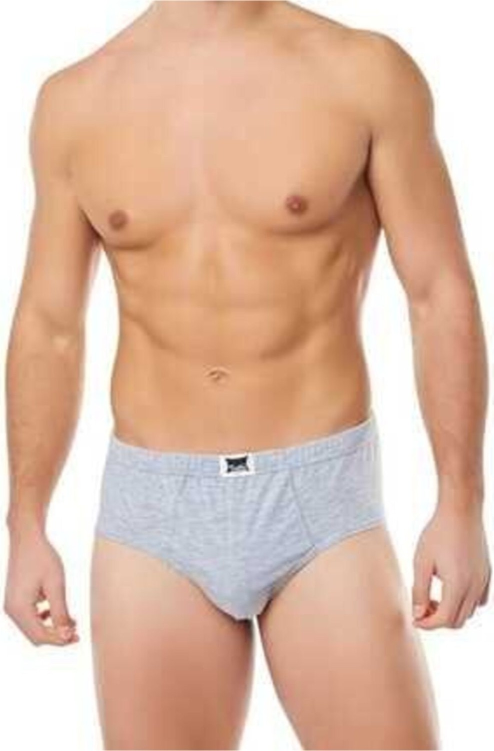 Tutku Erkek Gri Penye Slip Külot 6lı-Gri-Xl
