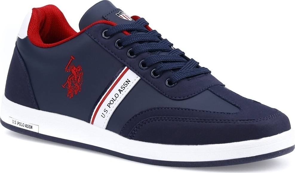 U.S. Polo Assn. Kares Wt 1pr Siyah Erkek Sneaker Ayakkabı görsel 4