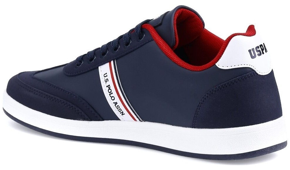 U.S. Polo Assn. Kares Wt 1pr Siyah Erkek Sneaker Ayakkabı görsel 6