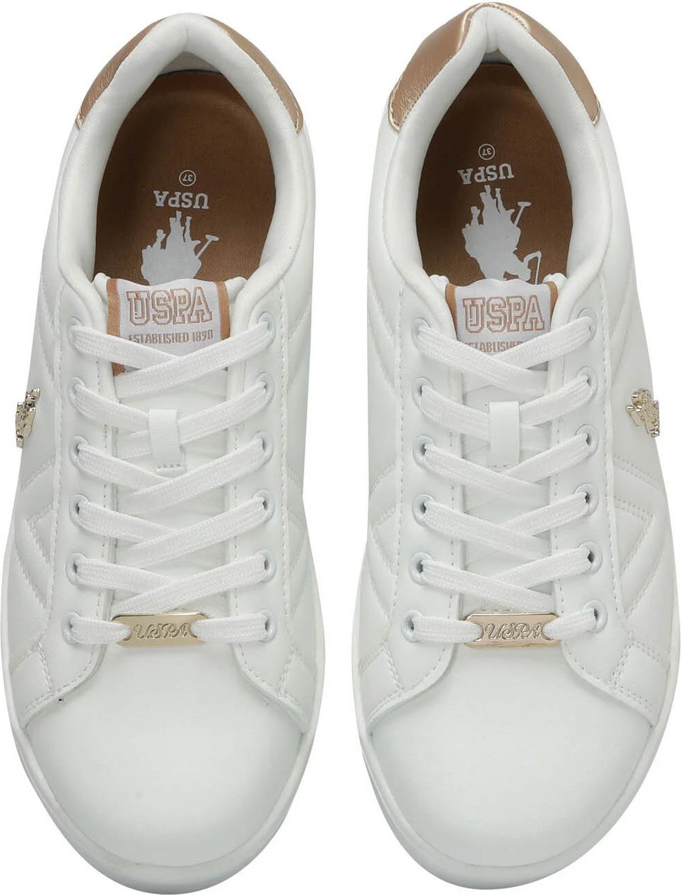 U.S. Polo Assn. Kadın Sneaker Beyaz 101496734 Exxy 4fx görsel 4