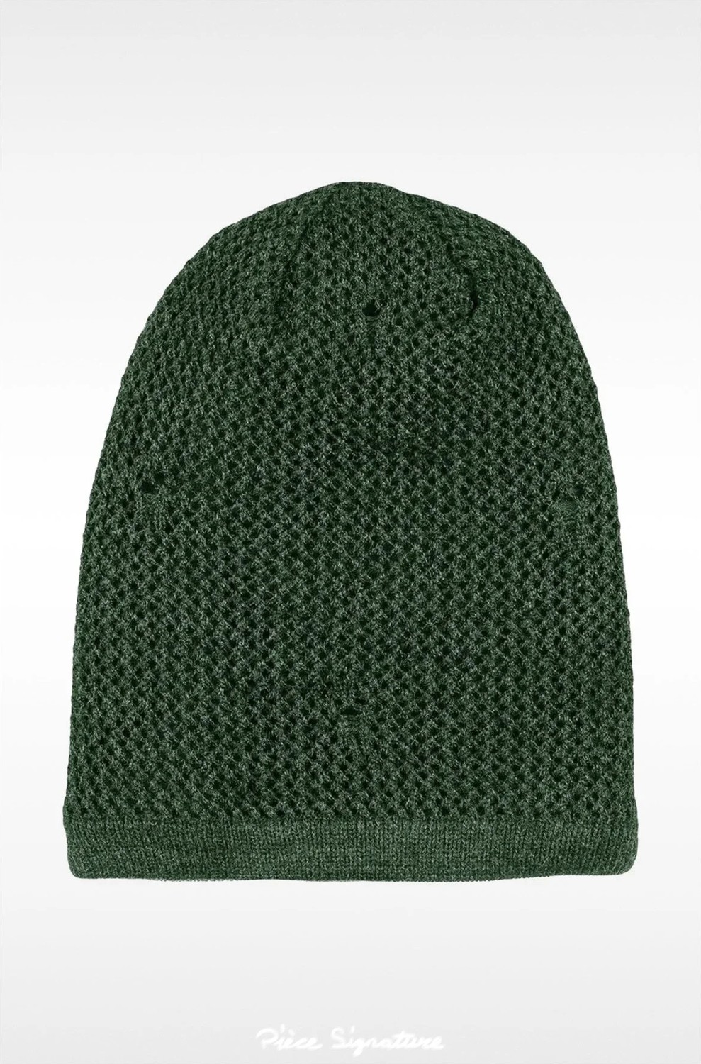 PIECE SIGNATURE Baggy Kayak Beresi, Polar Astarlı ( Yırtık Örgülü ) ( Unisex )