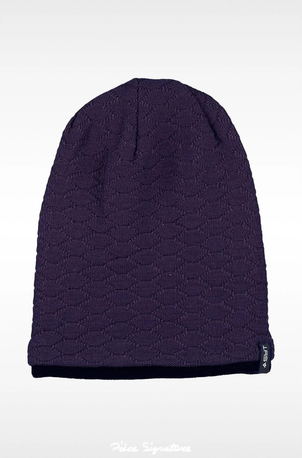 PIECE SIGNATURE Baggy Kayak Beresi, Polar Astarlı ( Yırtık Örgülü ) ( Unisex )