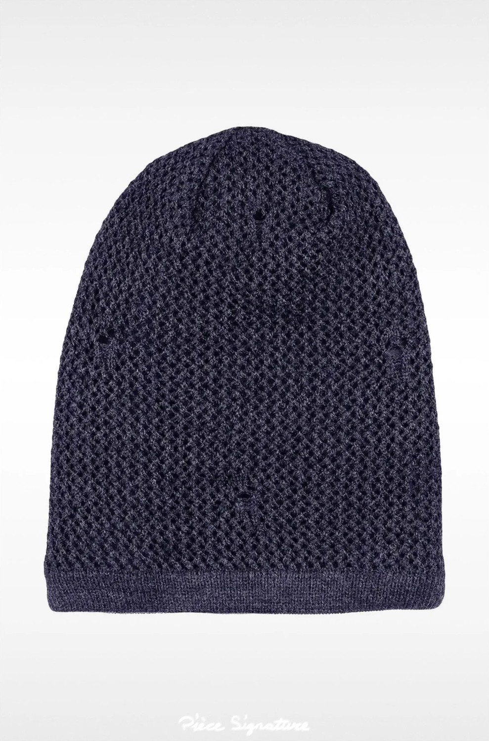 PIECE SIGNATURE Baggy Kayak Beresi, Polar Astarlı ( Yırtık Örgülü ) ( Unisex ) görsel 3