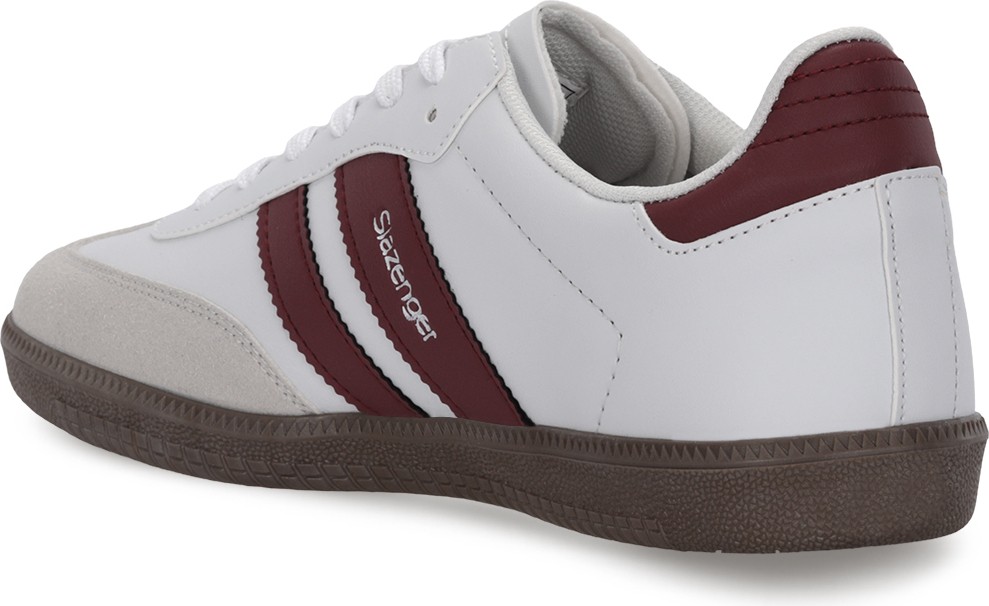 Slazenger Indıa Kadın Beyaz / Siyah Günlük Spor Ayakkabısı görsel 3