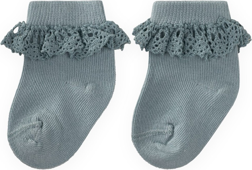 Cigit Dantalli Bebe Soket Çorabı 0-4 Yaş Mint Yeşili