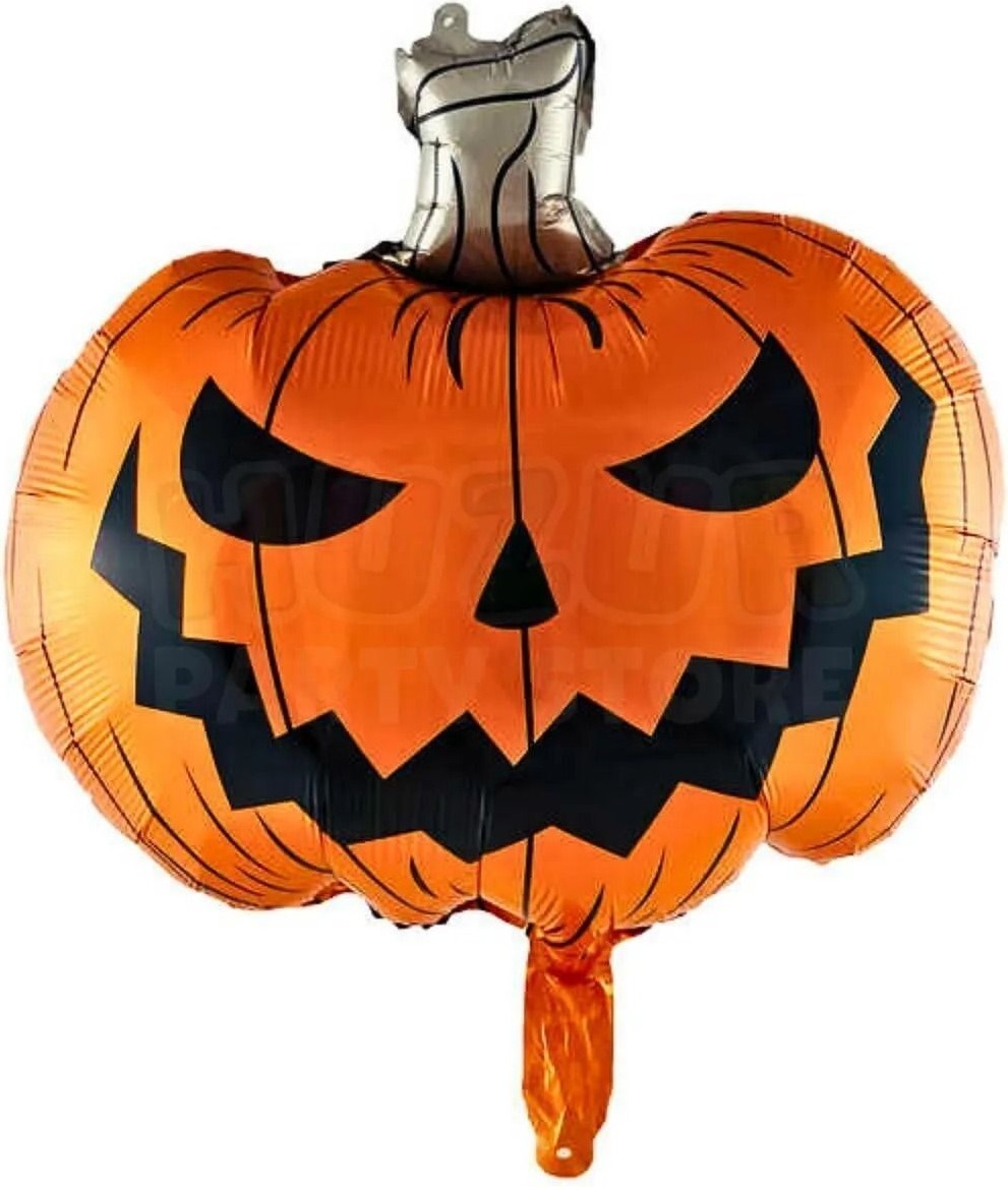 Feyza Design Turuncu Folyo Balon 62X75 cm Halloween Partisi Dekoru