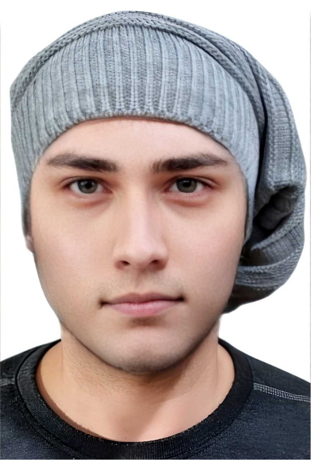 Uniquetrenders 2'li Erkek Kışlık Triko Örgü Bere ve Boyunluk görsel 5