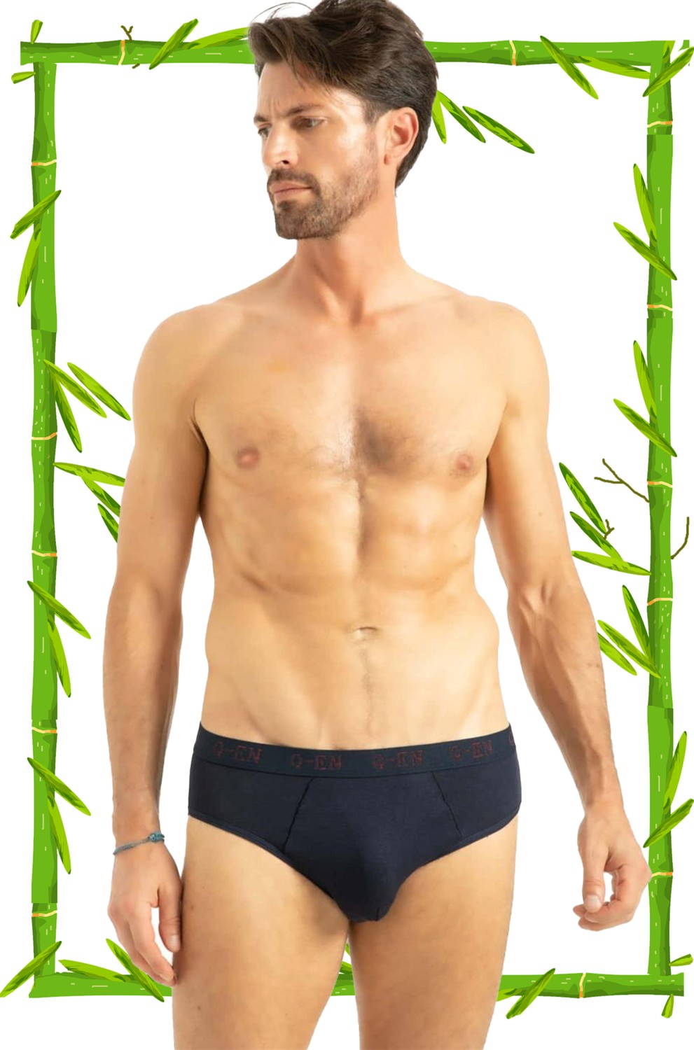 Hrnzafer Tekstil Bambu Erkek Slip (Q-En 510)