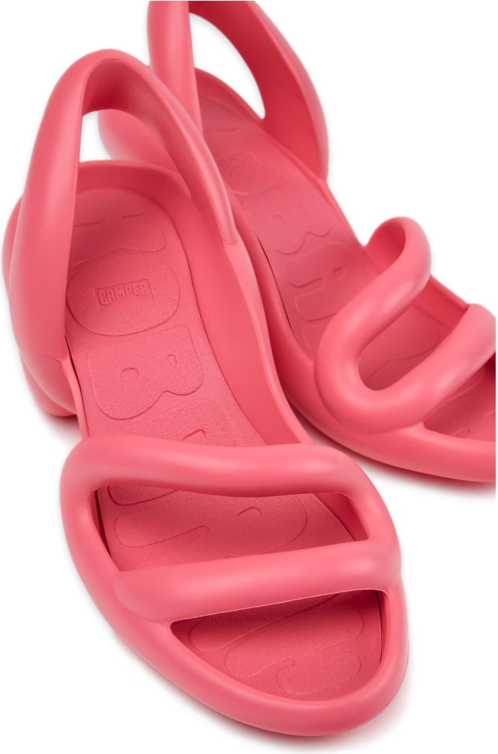 Camper K200155 Kobarah Bio Sandia Matt Pembe Kadın Sandalet görsel 6