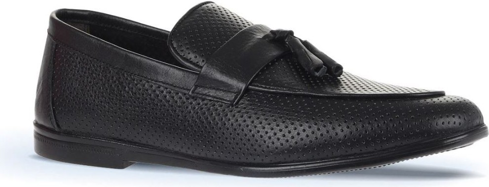 Bueno Shoes Siyah Deri Erkek Loafer 21ma412 görsel 2