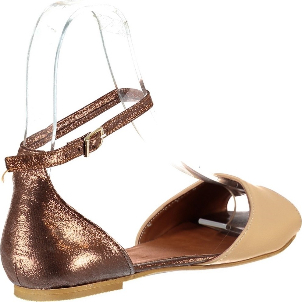 Fox Shoes Ten/Bakır Kadın Sandalet B726555009 görsel 3