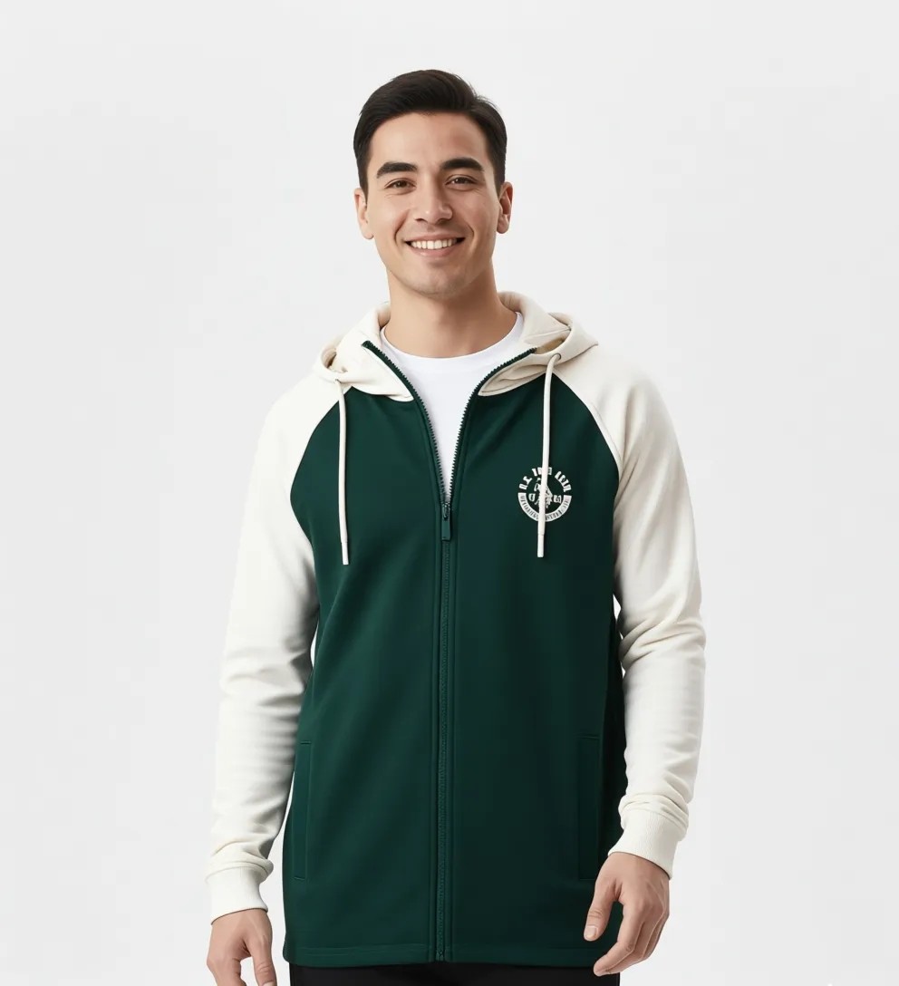 U.S. Polo Assn. Erkek Koyu Yeşil Örme Hırka 50293396-VR079 görsel 8