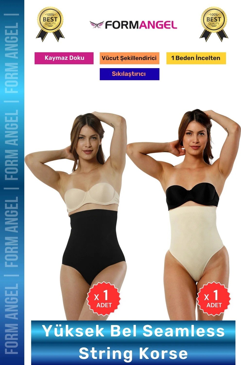 Form Angel Yüksek Bel String Korse görsel 5