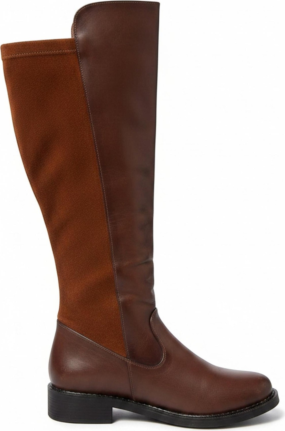 DGN 615-22K Kadin Fermuarli Knee High Çizme görsel 6