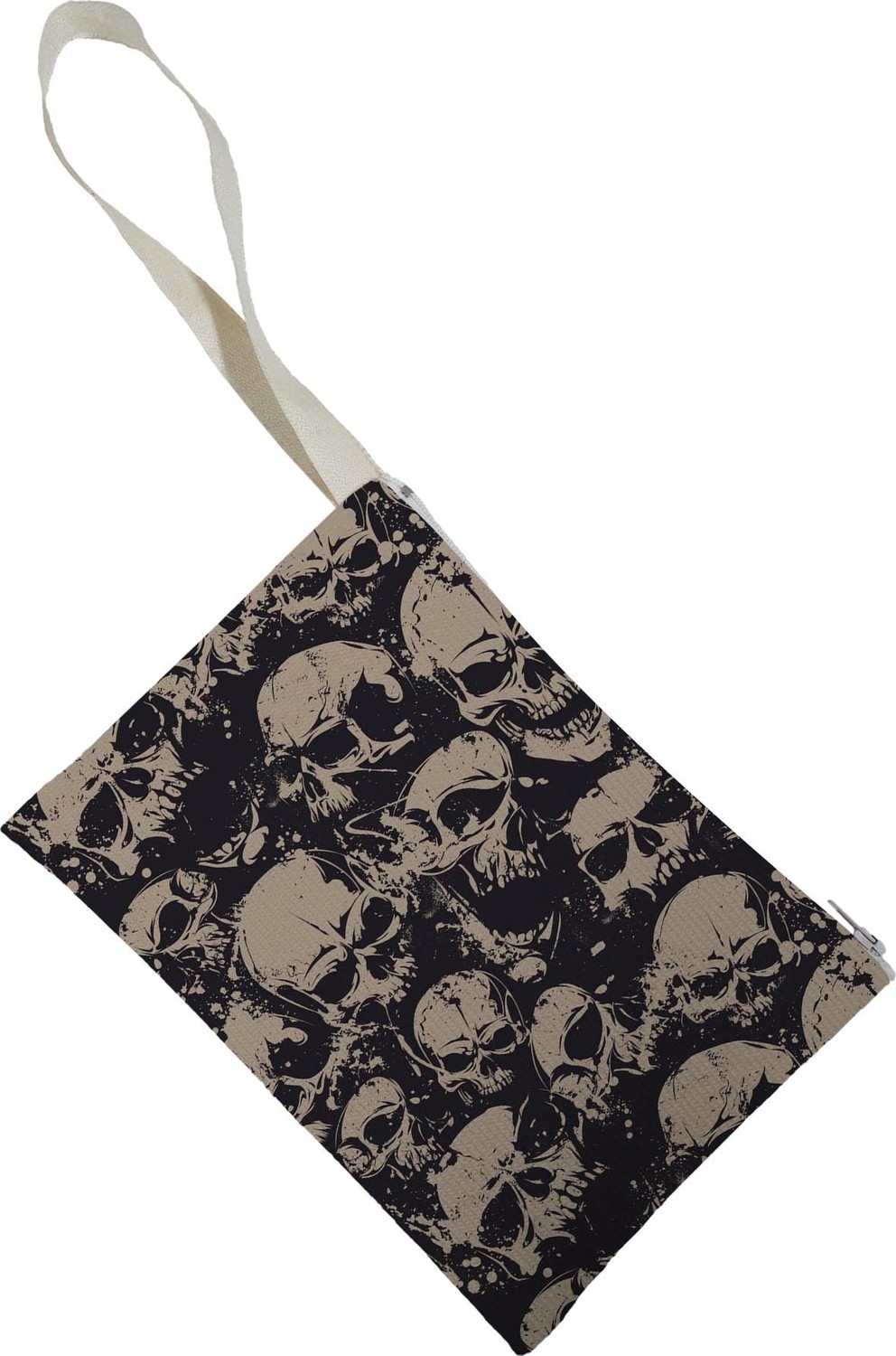 Ed Collection Unisex Kuru Kafa Desenli Portföy Clutch Çanta