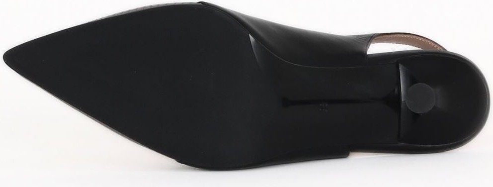 Bueno Shoes Siyah Deri-Çelik Yılan Kadın Topuklu Ayakkabı 33WG7588 33WG7588 görsel 5