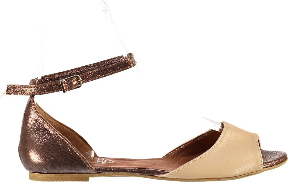 Fox Shoes Ten/Bakır Kadın Sandalet B726555009 görsel 4