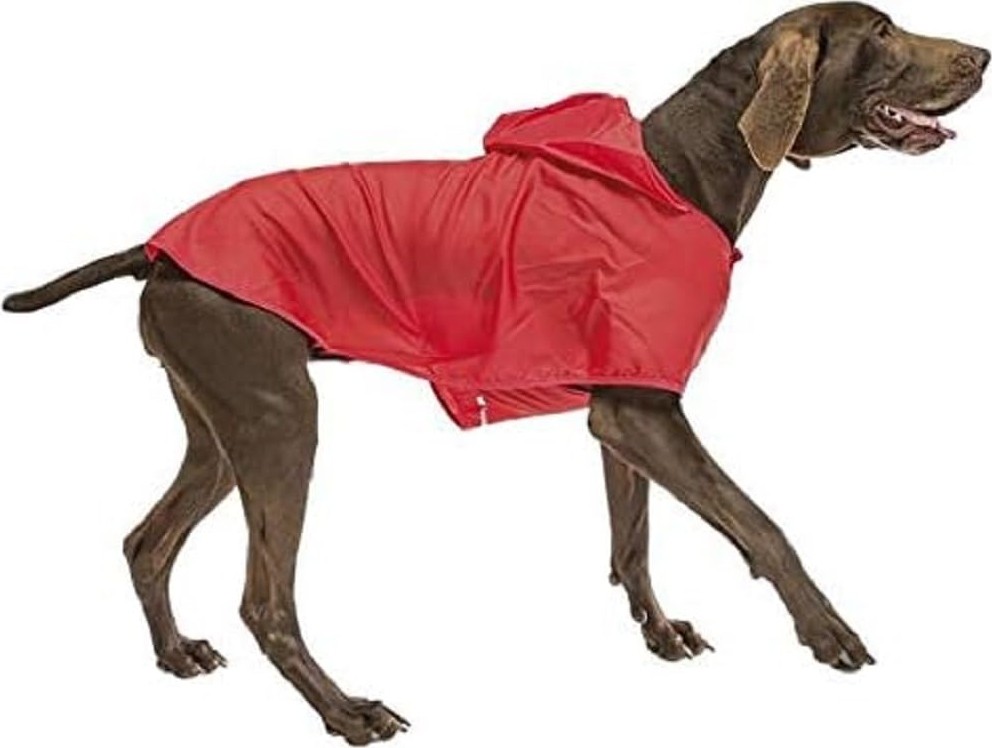 Die Grup Ferplast Köpekler Için Sailor Red Tg 28 Yağmurluk, Kırmızı