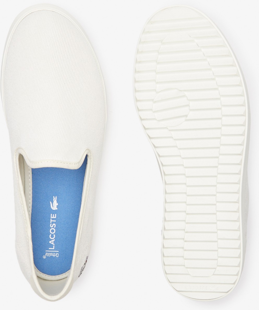 Lacoste Canvas Resort Kadın Beyaz Sneaker 745CFA0007 18C görsel 4