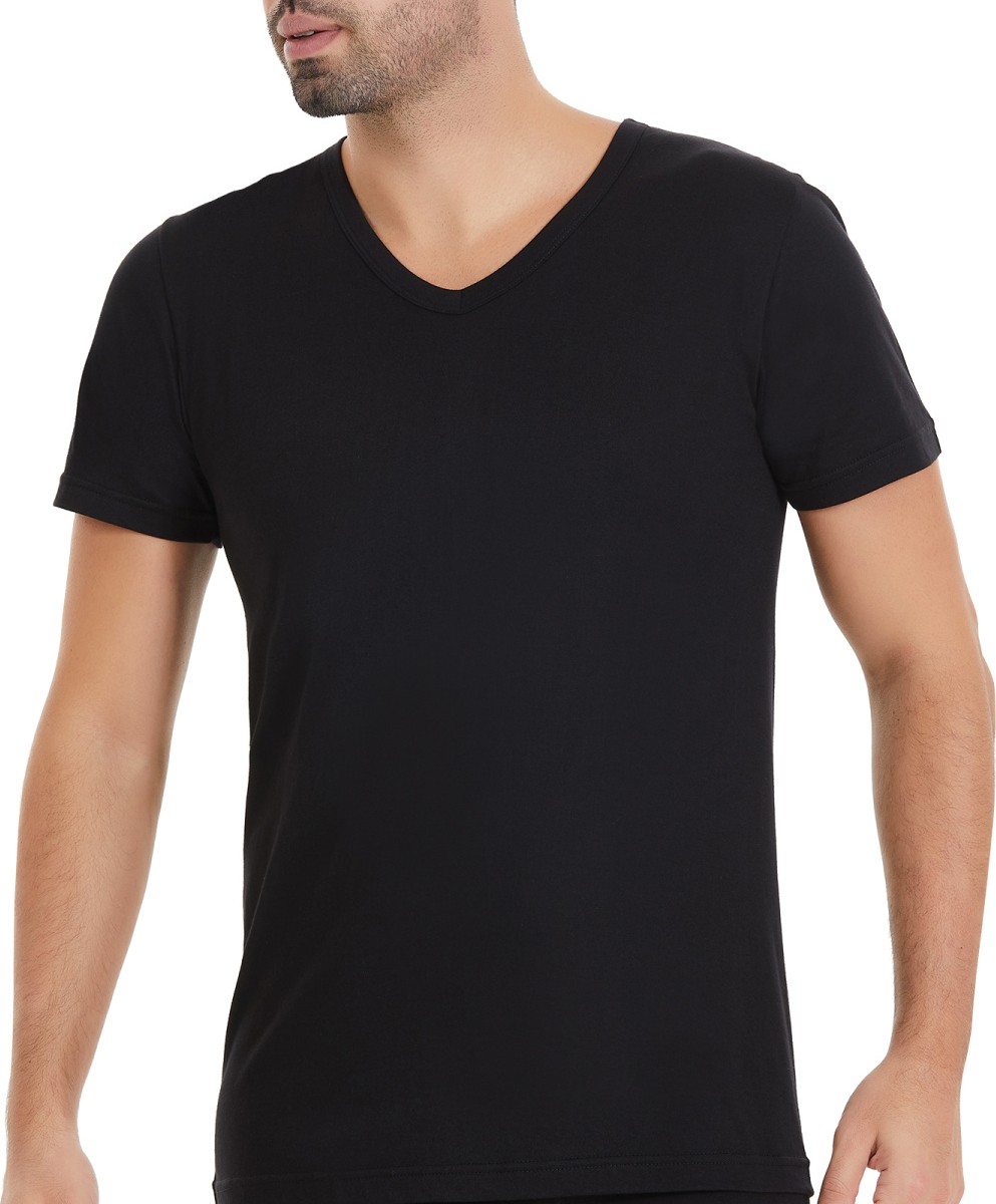 Yıldız Çamaşır Yıldız 3'lü Modal V Yaka Erkek Fanila T-Shirt Q126