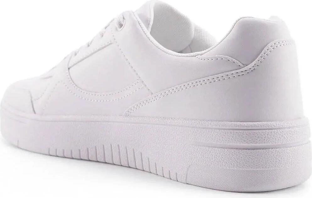 U.S. Polo Assn. Lee 3fx Beyaz Erkek Sneakers Suni Deri Malzemeden Düz Tabanlı Şık Tasarım görsel 6