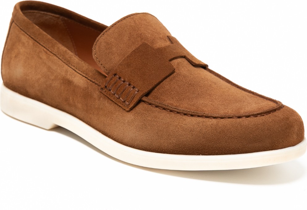 Giuseppe Mengoni Erkek Oxford ( Klasik) MO-16500A250-16500 Giuseppe Mengoni Güçlü Taba Süet görsel 2