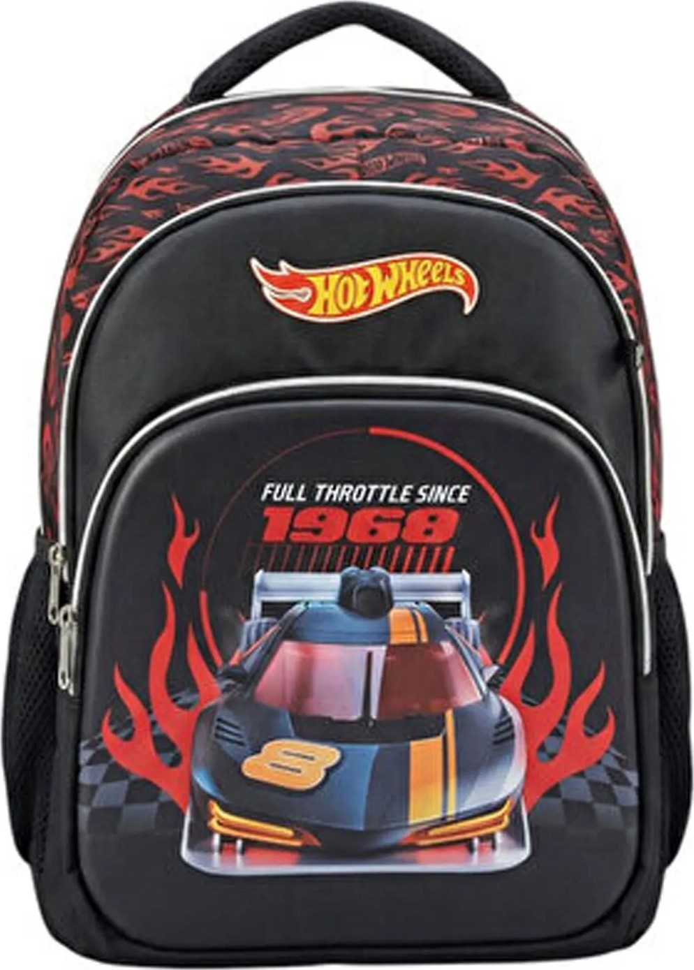 Hot Wheels Sırt Çantası, Standart, Siyah