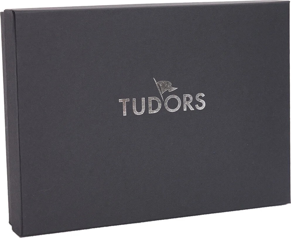Tudors Özel Kutulu Erkek 3'lü Set Hediyelik -Cüzdan, Kartlık Ve Kemer Seti görsel 6