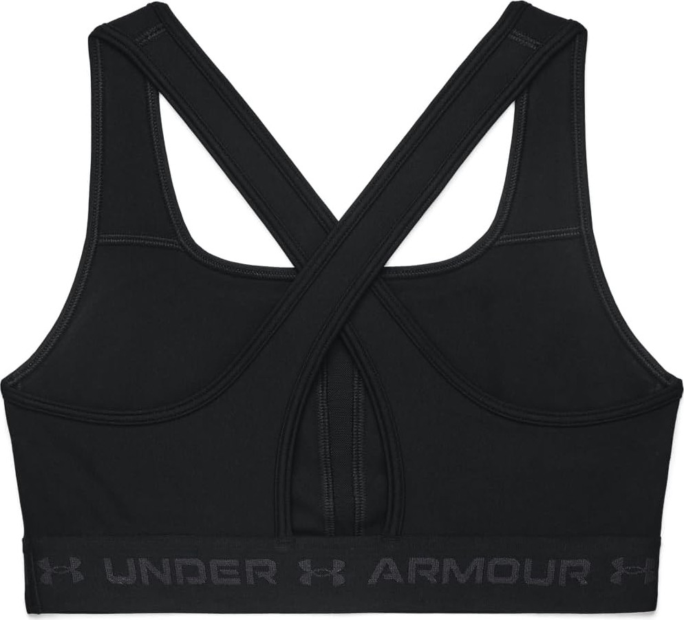 Kadın Ua Crossback Mid Heather Bra Spor Sütyeni görsel 5