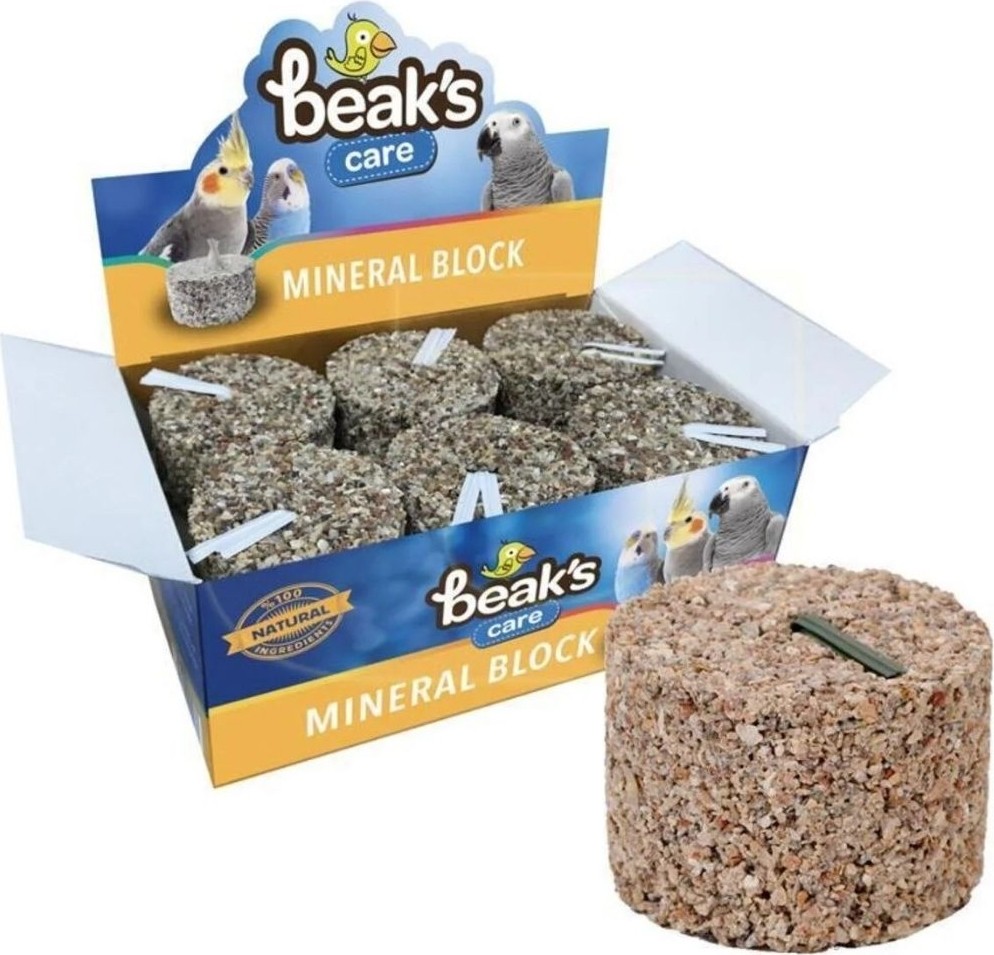 Mineral Blok Kuş Gaga Taşı Küçük Boy