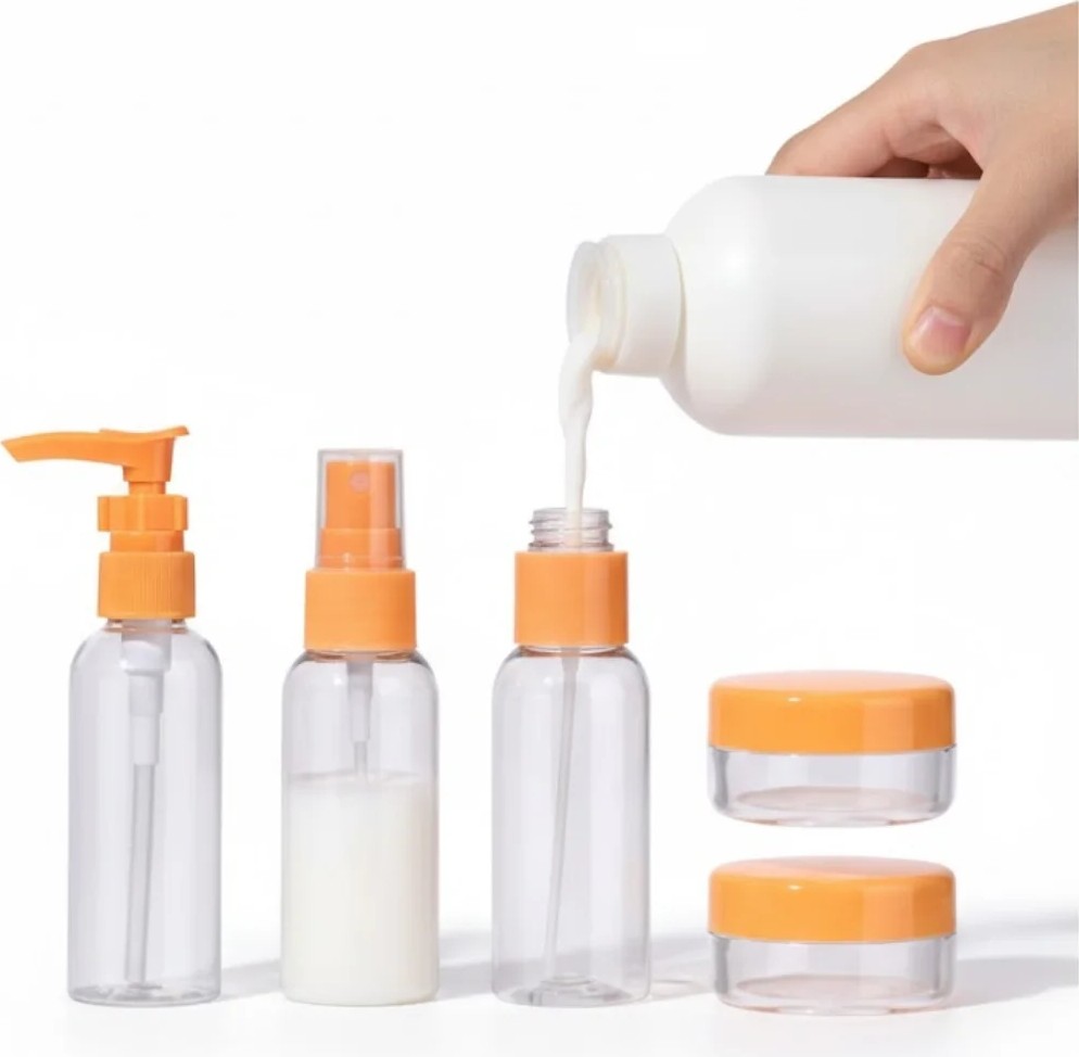 Akıllı Bayi 5li Seyahat Şişesi Turuncu görsel 3